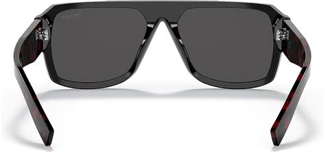 Prada PR 22YS 1AB5S0 Black Plastic Aviator .